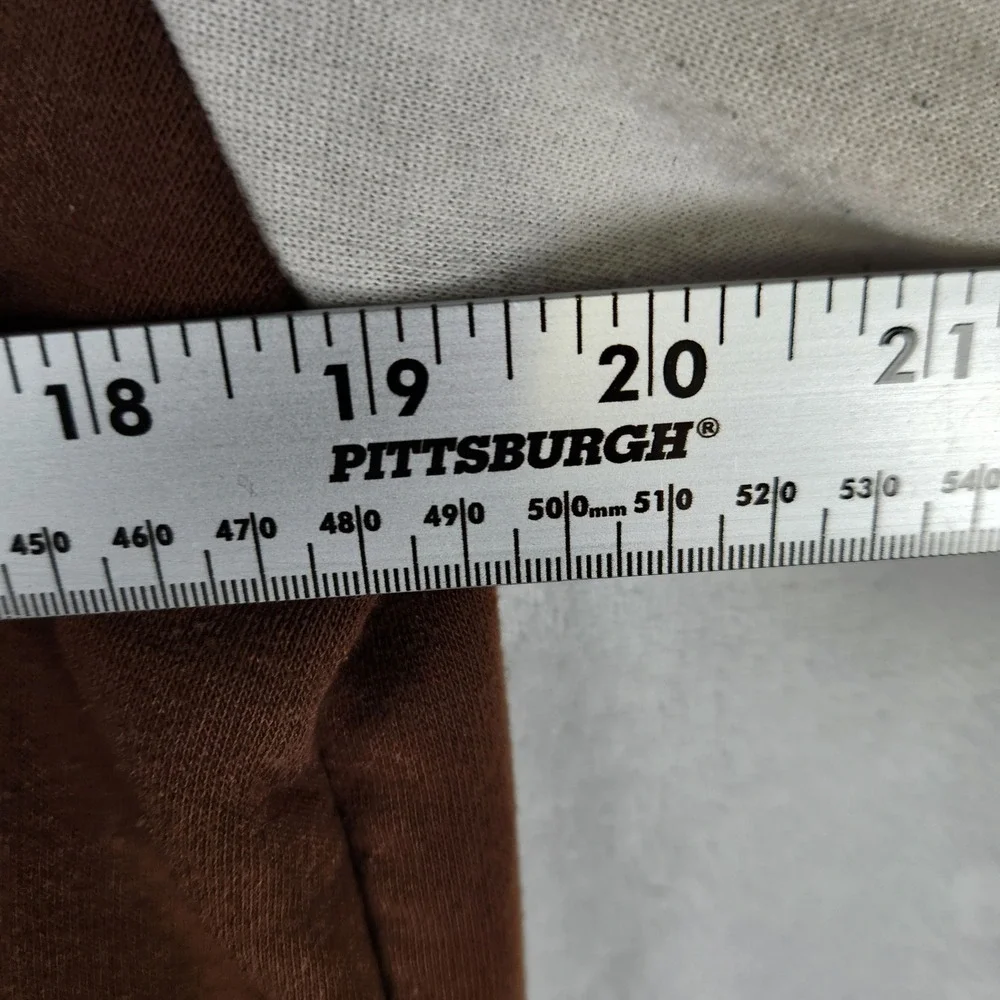 New Look Womens XL Brown Varsity Jacket Hooded LA 23 Star Patch - Picture 7 of 10
